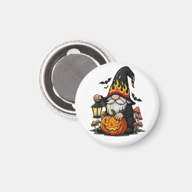 Halloween Gnome Magnet (Front/Back)