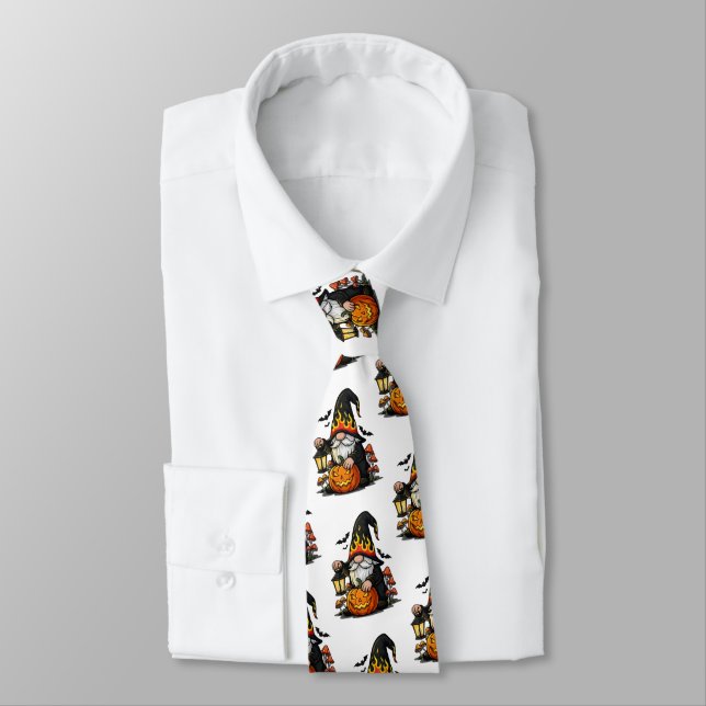 Halloween Gnome Neck Tie Slips (Bunden)