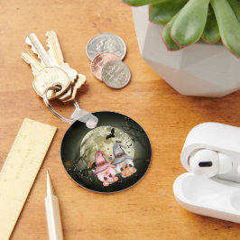 Halloween Gnome par full Moon Nyckelring