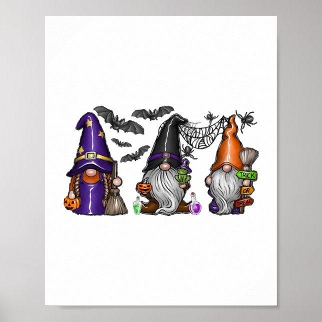 Halloween Gnome Poster (Framsidan)