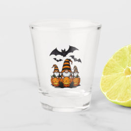 Halloween Gnome Shot Glass