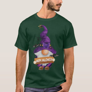 Halloween Gnome söt Gnome Halloween Costume Pumpk T Shirt