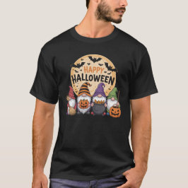 Halloween Gnome Spooky  T Shirt