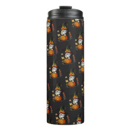Halloween Gnome Thermal Tumbler