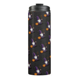 Halloween Gnome Thermal Tumbler