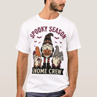 Halloween Gnome Tröja Spooky Gnome Besättning Vint
