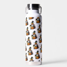 Halloween Gnome Water Bottle