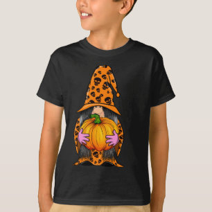 Halloween Gnomes Cute Autumn Pumpkin Det är Fall Y T Shirt
