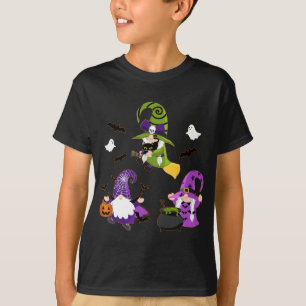 Halloween Gnomes Cute Autumn Pumpkin T Shirt