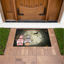 Halloween Gnomes Full Moon Family