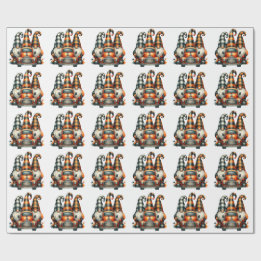Halloween Gnomes Gift Wrap Presentpapper