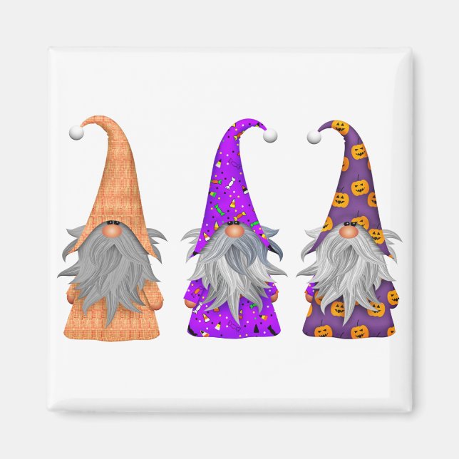 Halloween Gnomes Magnet (Framsidan)