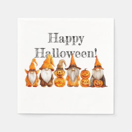 Halloween Gnomes Pappersservett