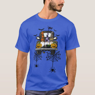 Halloween Gnomes Pumpkin Lastbil Funny Halloween P T Shirt