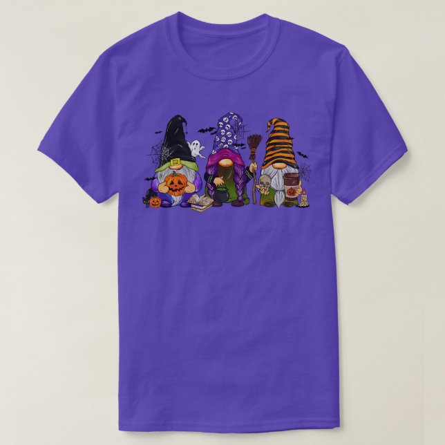 Halloween Gnomes T Shirt (Design framsida)