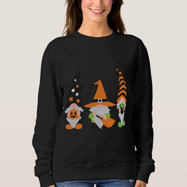 Halloween Gnomes T Shirt (Framsida)