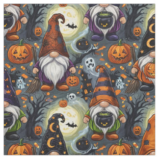 Halloween Gnommönster Tyg