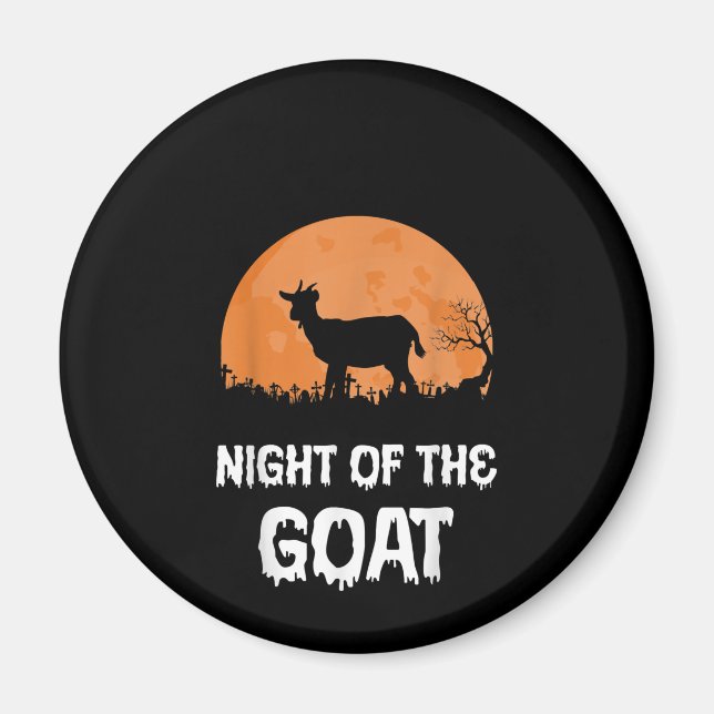 Halloween Goat Costume Gift Magnet (Framsidan)