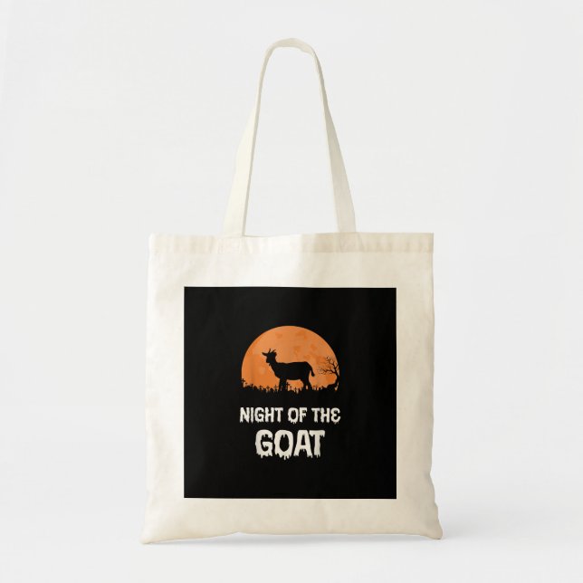 Halloween Goat Costume Gift Tygkasse (Framsidan)