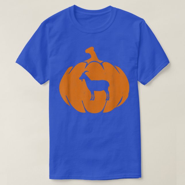 Halloween Goat Pumpkin 186 T Shirt (Design framsida)