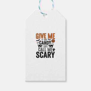 Halloween Godis eller Ring mig Skräckinjagande Vin Presentetikett