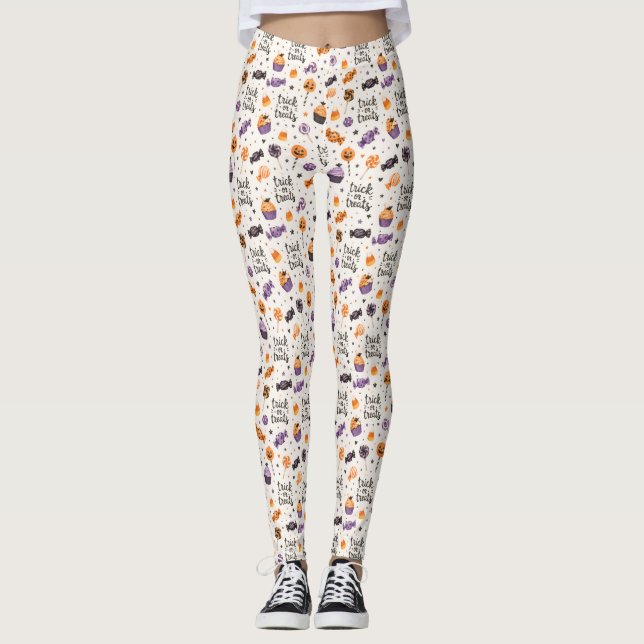 Halloween godis leggings (Framsida)