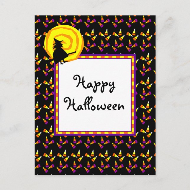 Halloween Godis Majs Postkort Vykort (Framsida)