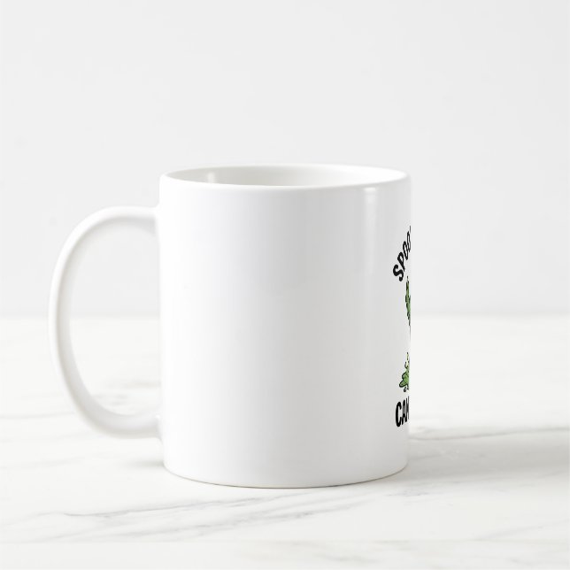 Halloween Godis Monster Vintage Skräcking Present  Kaffemugg (Vänster)