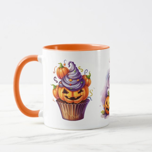 Halloween-godis Mugg (Vänster)