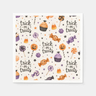 Halloween Godis Pappersservett
