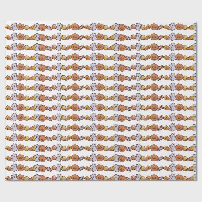 halloween godis  presentpapper (Platt)