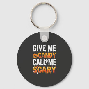 Halloween Godis Skräckinjagande Spökdesign_1 Nyckelring