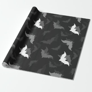 halloween godis svarta fladdermöss presentpapper