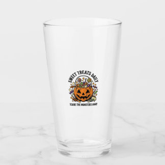 Halloween Godis Tröja Söt Monster Gods Design_1 Glaskopp