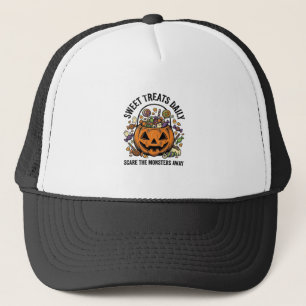 Halloween Godis Tröja Söt Monster Gods Design_1 Keps