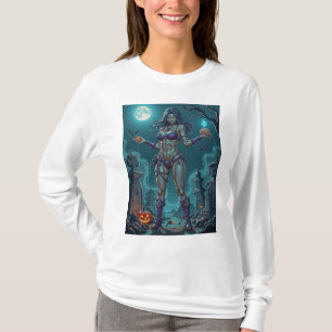 Halloween godsak eller Zombieflickvän med hjärnor T Shirt