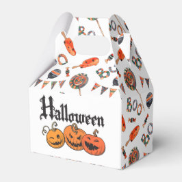 Halloween-godsaker Favor-box Presentaskar