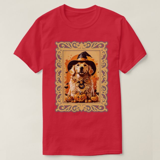 halloween golden pensionever t shirt (Design framsida)