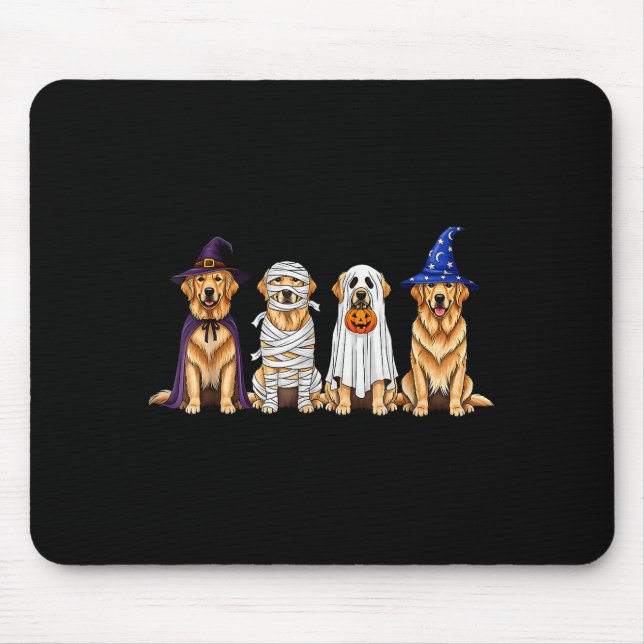 Halloween Golden Retriever Ghost Soky Dog Lovers D Musmatta (Framsidan)