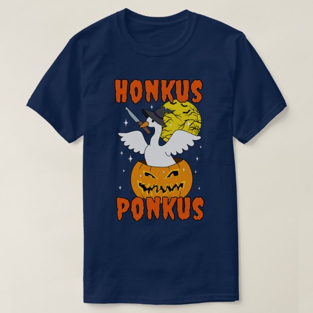 Halloween Goose 1 T Shirt (Design framsida)