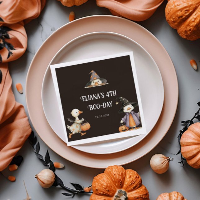 Halloween Goose Barns födelsedag Costume Party Pappersservett (Skapare uppladdad)