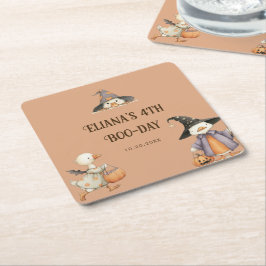 Halloween Goose Barns födelsedag Costume Party Underlägg Papper Kvadrat