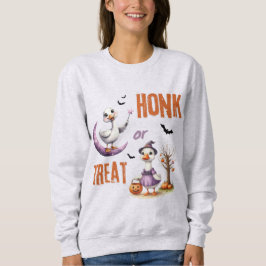 Halloween Goose Honk eller behandla höstvibes T Shirt