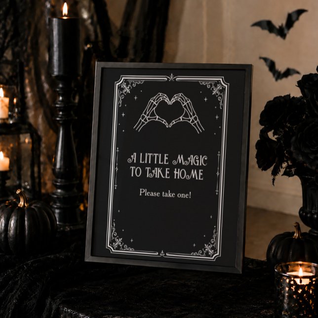 Halloween Goth Bröllopsdusch Förmån Poster (Skapare uppladdad)