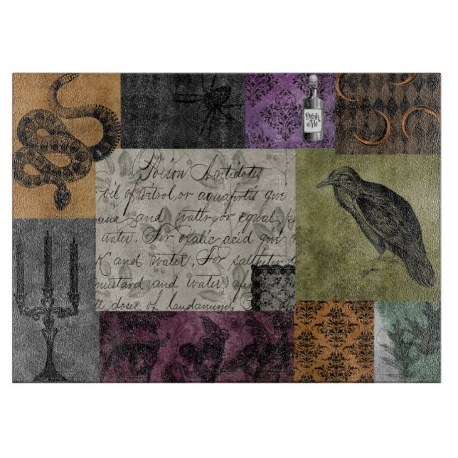 Halloween Gothic Medieval Spooky Apothecary Art (Framsidan)