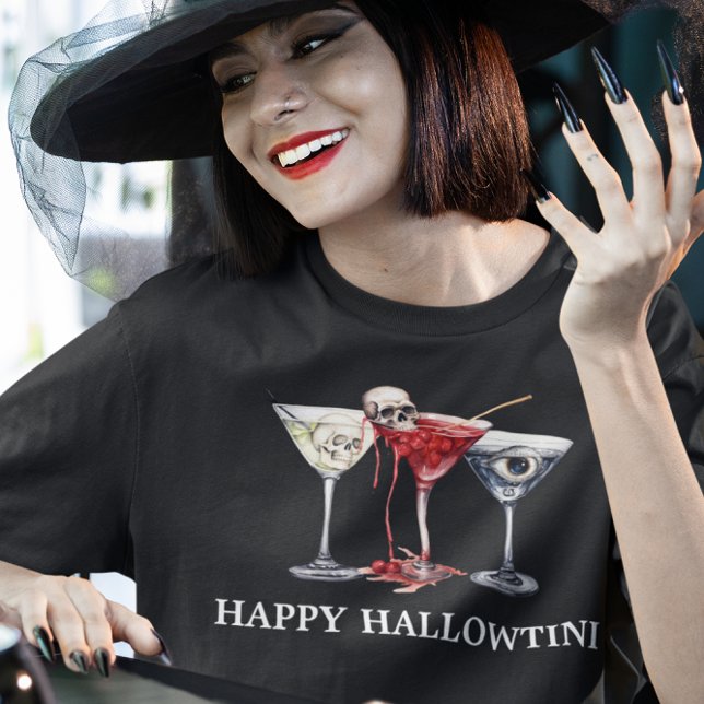 Halloween Gott Hallowtinti Cocktail Martini T Shirt (Skapare uppladdad)