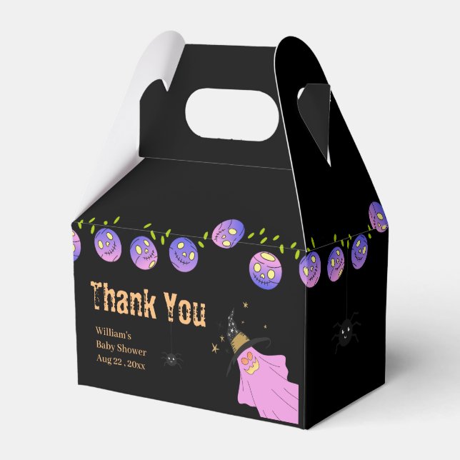 Halloween Gradient Ghost Skull Garland Presentaskar (Framsidan Sidan)