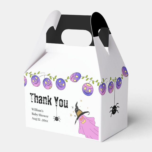 Halloween Gradient Ghost Skull Garland Presentaskar (Framsidan Sidan)