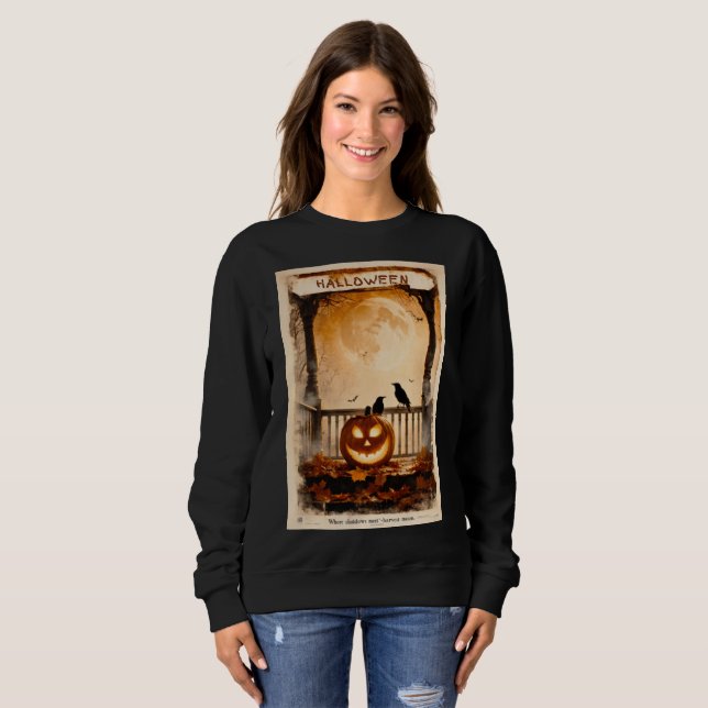 Halloween-grafik - 1960-talet Poster estetiskt T Shirt (Hel framsida)