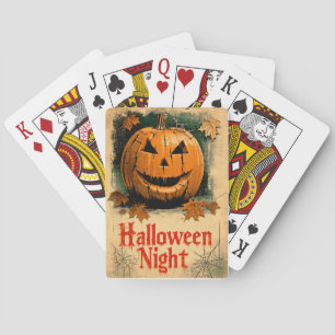 Halloween-grafik – 1960-talsinspirerad serie casinokort